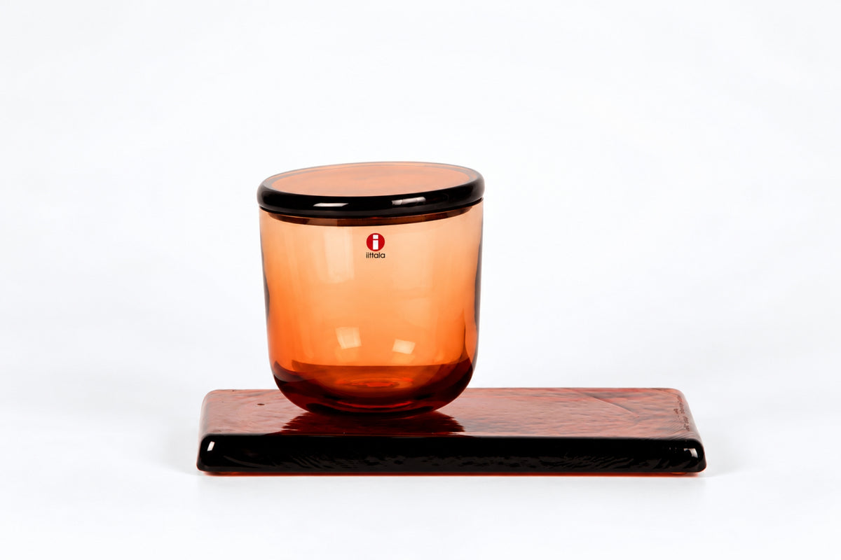 Jar with lid and Plate, Art Works, Harri Koskinen, Iittala, ハッリ・コスキネン, イッタラ, 하리 코스키넨, 이딸라 - Royal SiO2