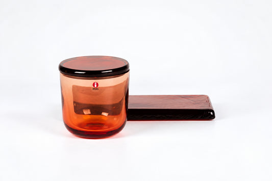 Jar with lid and Plate, Art Works, Harri Koskinen, Iittala, ハッリ・コスキネン, イッタラ, 하리 코스키넨, 이딸라 - Royal SiO2