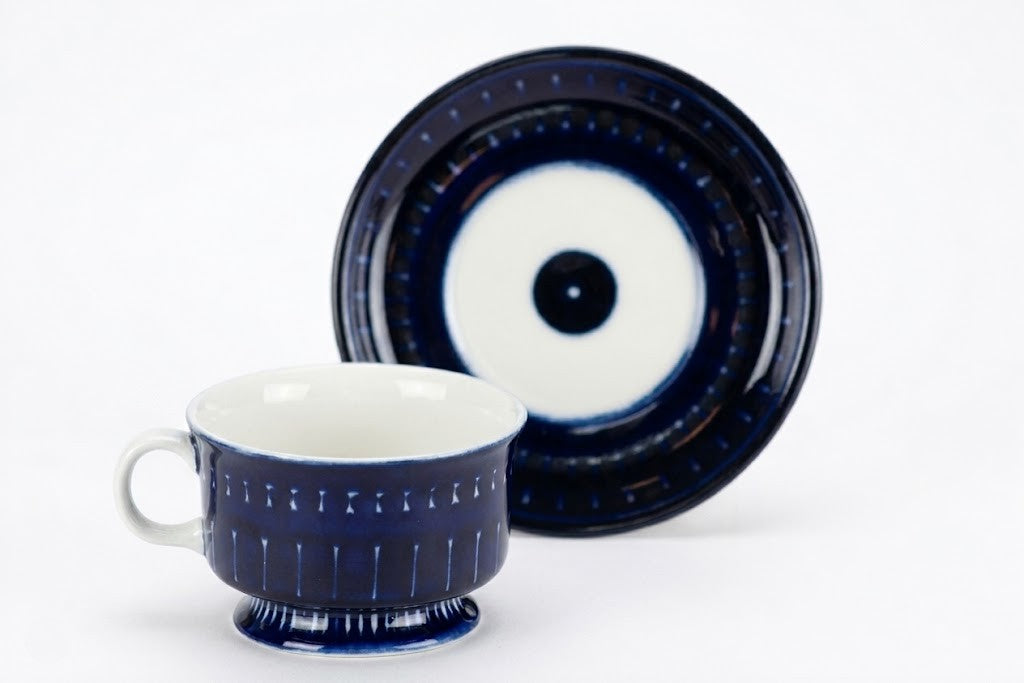 Mocha cup and Saucer ND 1, Valencia, Ulla Procopé, Arabia, バレンシア, ウラ・プロコッペ, アラビア, 발렌시아, 울라 프로코페, 아라비아 - Royal SiO2