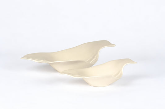 Serving bowl, Lintu, Pro Arte, Heljä Liukko-Sundström, Arabia, ヘルヤ・リュックコ＝スンドストロム, アラビア, 헬랴 류코수ンド스트룀, 아라비아 - Royal SiO2