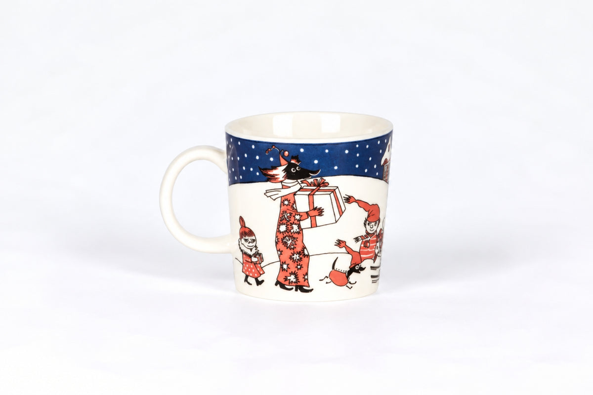 Mug Joulutervehdys, Teema, Tove Slotte-Elevant, Arabia, トーベ・スロット＝エレヴァント、アラビア, 토베 슬로테에레반트, 아라비아 - Royal SiO2