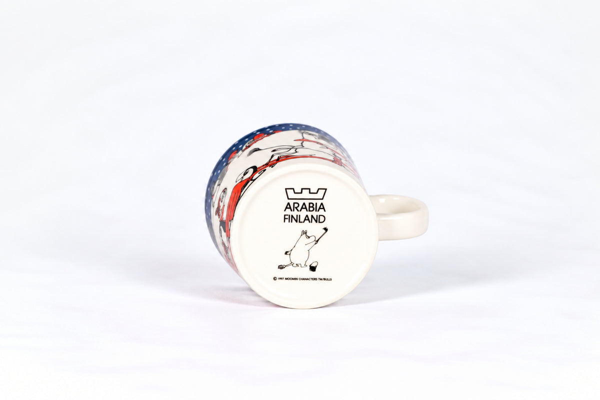 Mug Joulutervehdys, Teema, Tove Slotte-Elevant, Arabia, トーベ・スロット＝エレヴァント、アラビア, 토베 슬로테에레반트, 아라비아 - Royal SiO2