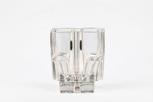 Vase 6608, Paalutalo, Helena Tynell, Riihimäen Lasi, ヘレナ・ティネル, リーヒマエン・ラシ, 헬레나 티넬, 리히매엔 라시 - Royal SiO2
