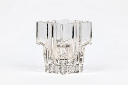 Vase 6608, Paalutalo, Helena Tynell, Riihimäen Lasi, ヘレナ・ティネル, リーヒマエン・ラシ, 헬레나 티넬, 리히매엔 라시 - Royal SiO2