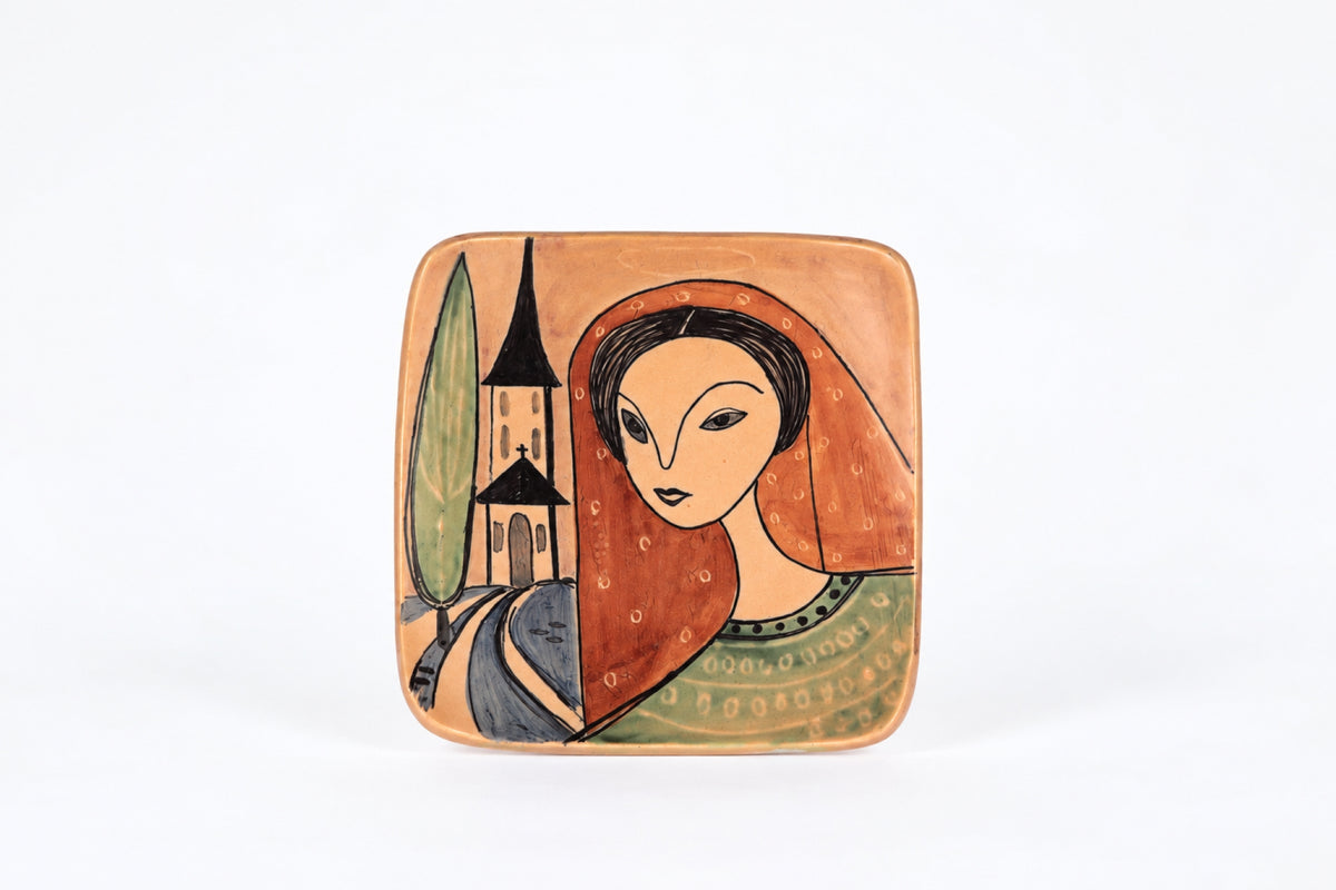 Ceramic wall plate, Laila Zink, Kupittaan Savi, ライラ・ツィンク、クピッタン・サヴィ, 라일라 징크, 쿠피타안 사비 - Royal SiO2