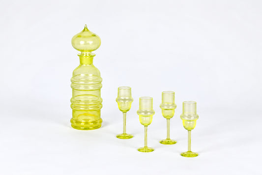 Carafe and Glass, Sulttaani, Nanny Still, Riihimäen Lasi, ナンニー・スティル、リーヒマエン・ラシ, 난니 스틸, 리히마엔 라시 - Royal SiO2