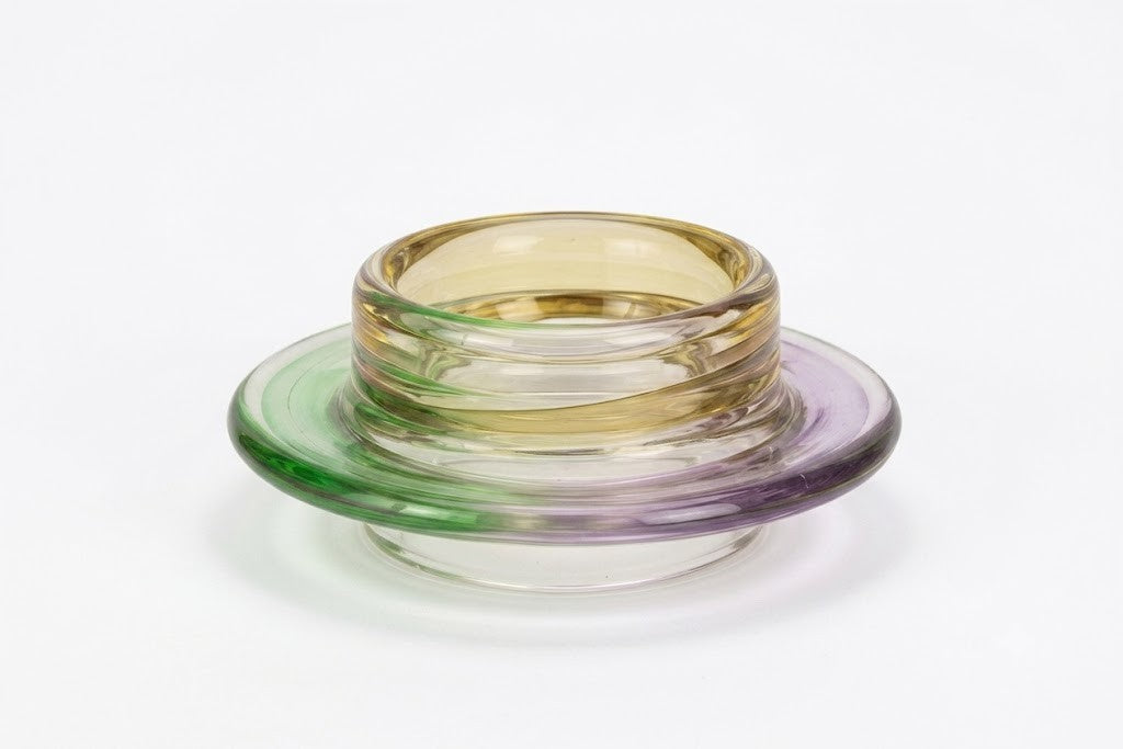 Glass sculpture, Kraateri, Helena Tynell, Riihimäen Lasi, ヘレナ・ティネル, リーヒマエン・ラシ, 헬레나 티넬, 리히매엔 라시 - Royal SiO2