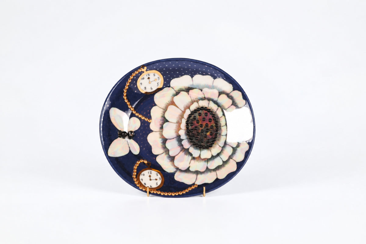 Ceramic wall plate BK25, Florence, Birger Kaipiainen, Arabia, ビルゲル・カイピアイネン, アラビア, 빌게르 카이피아이넨, 아라비아 - Royal SiO2