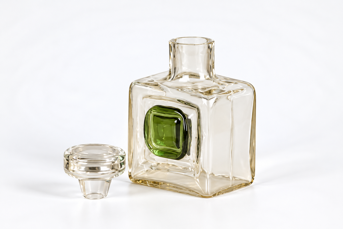 Carafe, Nappi, Helena Tynell, Riihimäen Lasi, ヘレナ・ティネル, リーヒマエン・ラシ, 헬레나 티넬, 리히매엔 라시 - Royal SiO2