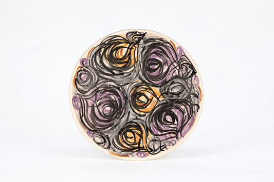 Ceramic wall plate, Laila Zink, Kupittaan Savi, ライラ・ツィンク、クピッタン・サヴィ, 라일라 징크, 쿠피타안 사비 - Royal SiO2