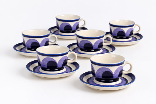 Mocha cup and Saucer ND 1, Paju, Anja Jaatinen-Winquist, Arabia, アンヤ・ヤーティネン＝ウィンクヴィスト, アラビア, 안야 야티넨빙퀴스트, 아라비아 - Royal SiO2